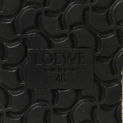 Loewe Raffia Paula's Ibiza Strappy Espadrille Sandals 40 Multicolor 7 of 9