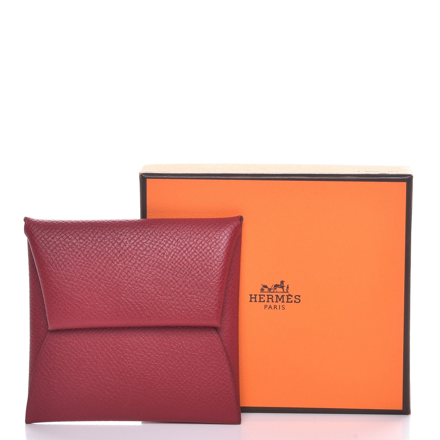 Hermes Epsom Bastia Coin Purse Rubis 8 of 8