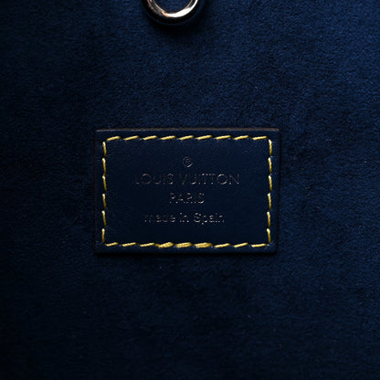 Louis Vuitton Epi Neverfull MM Denim Red 6 of 8