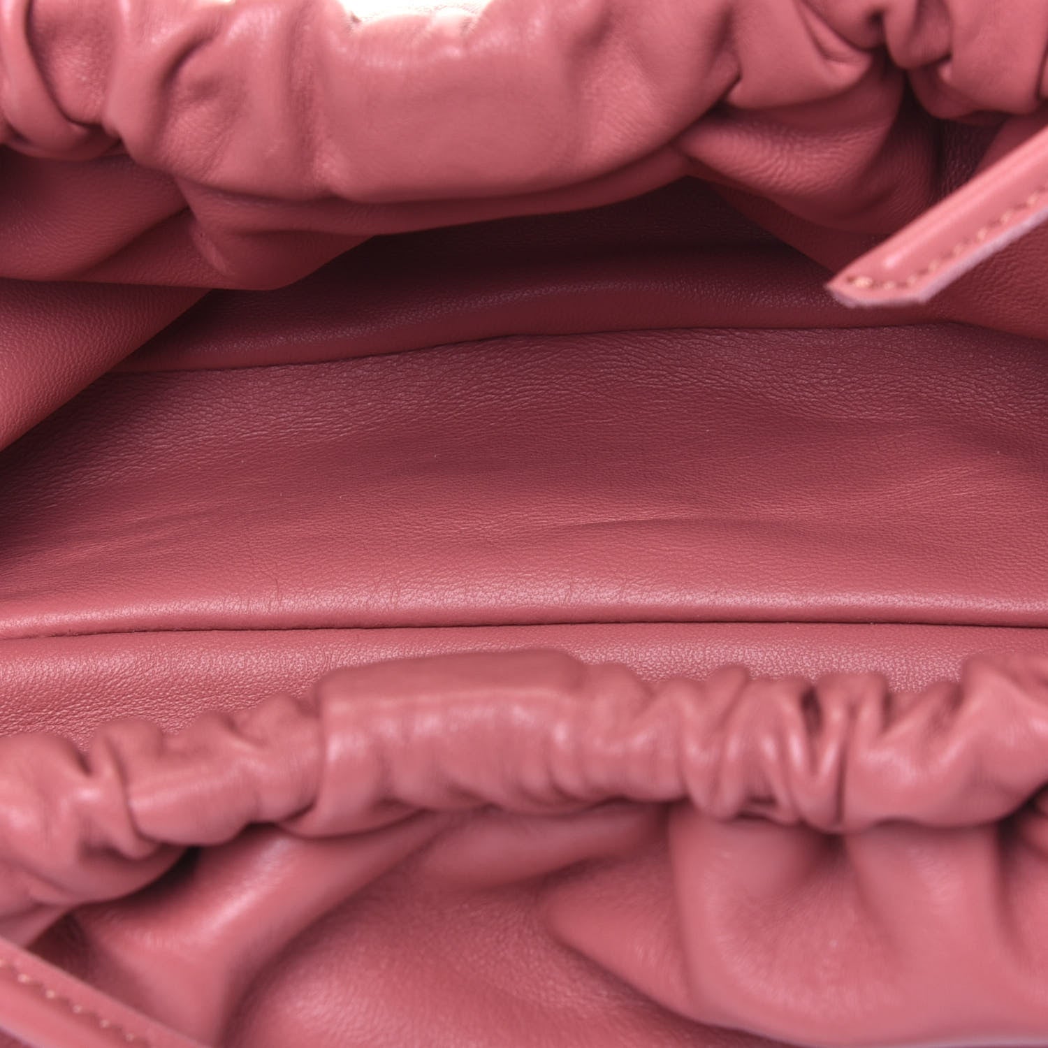 Mansur Gavriel Lambskin Mini Cloud Clutch Blush 5 of 10