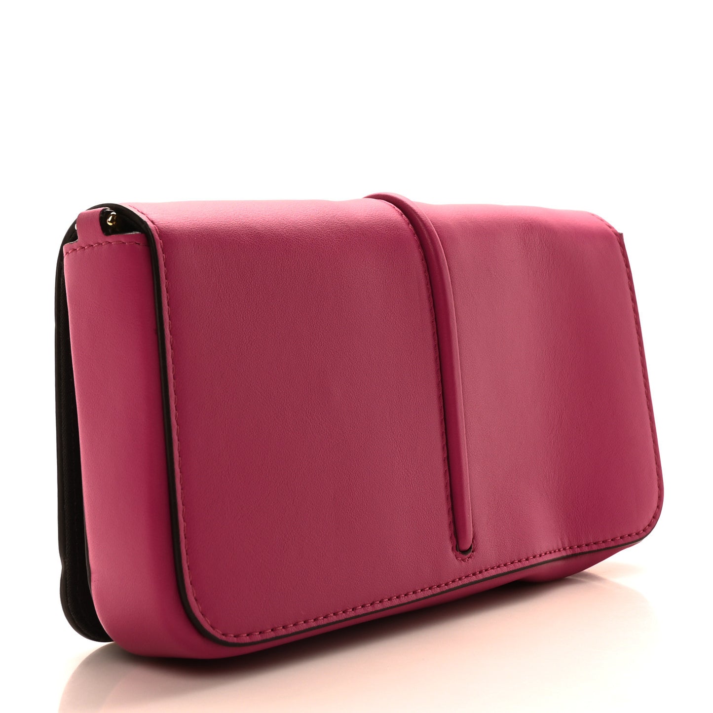 Vitello Grace Matte Fendigraphy Wallet on Chain Ciclamino Pilar