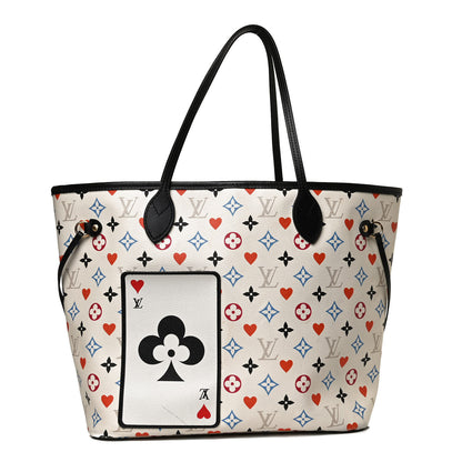 Louis Vuitton Game On Neverfull MM White 2 of 13