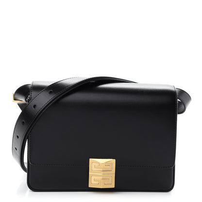 Givenchy Box Calfskin Medium 4G Shoulder Bag Black 1 of 8