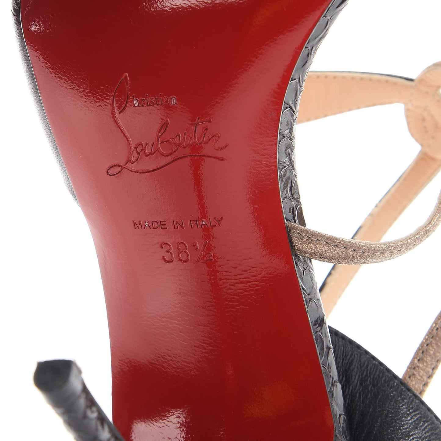 Python Kid Suede Mesh Evoluta 100 Pumps 38.5 Multi