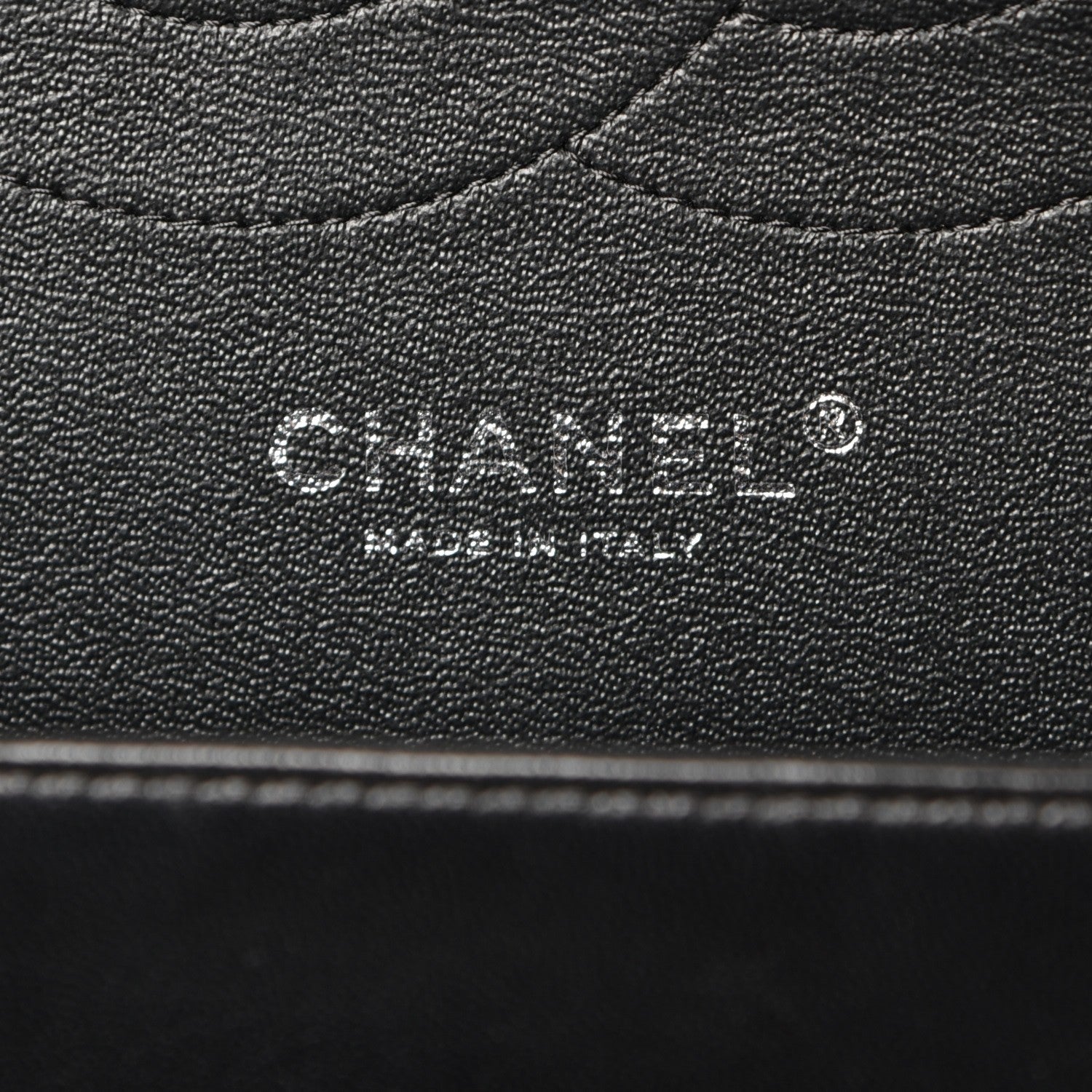 Chanel Lambskin Chevron Quilted Jumbo Double Flap So Black 7 of 9