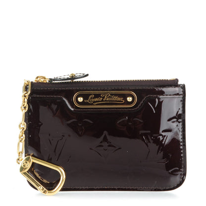 Louis Vuitton Vernis Key Pouch Amarante 1 of 7