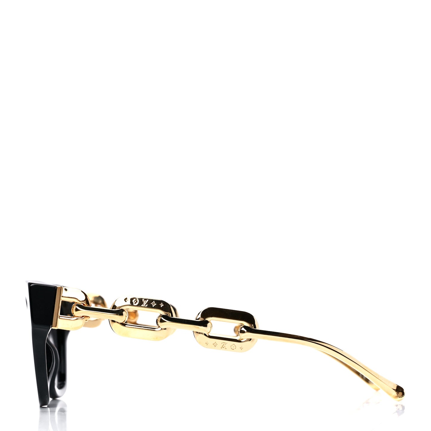 Metal LV Edge Sunglasses Z1631W Black