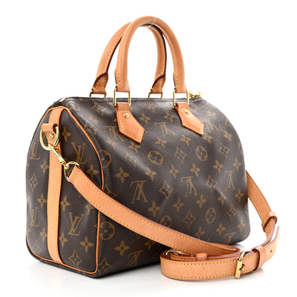Louis Vuitton Monogram Speedy Bandouliere 25 3 of 11