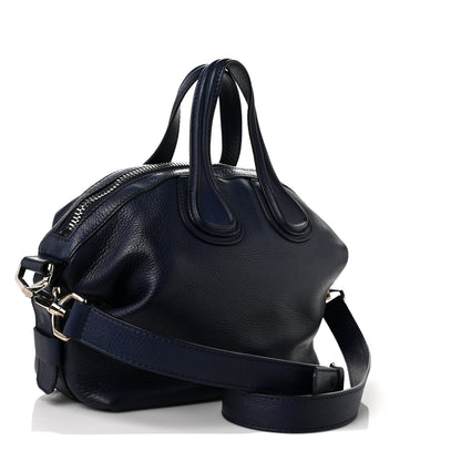 Givenchy Pebbled Calfskin Small Nightingale Night Blue 3 of 10