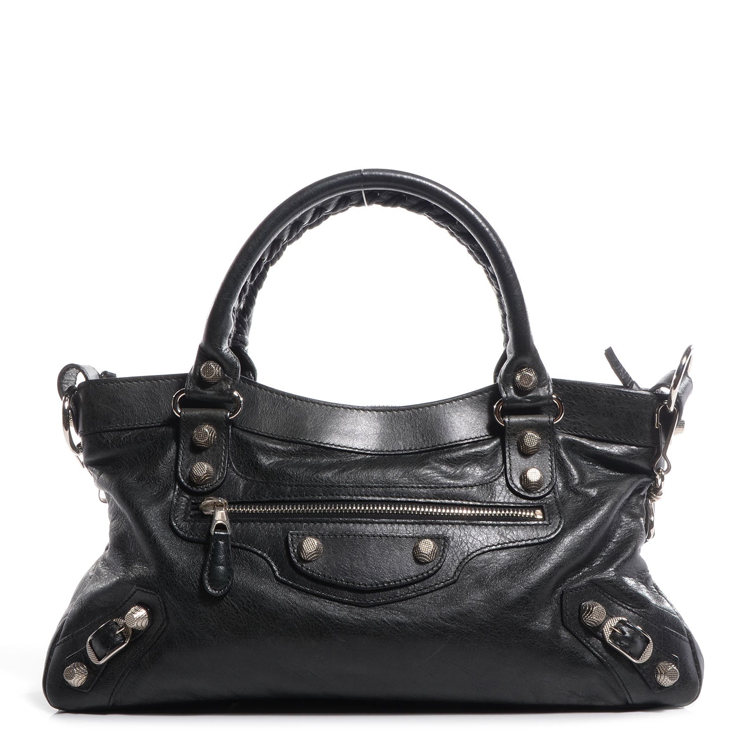 Balenciaga Agneau Giant 12 Silver Hardware First Black 1 of 10