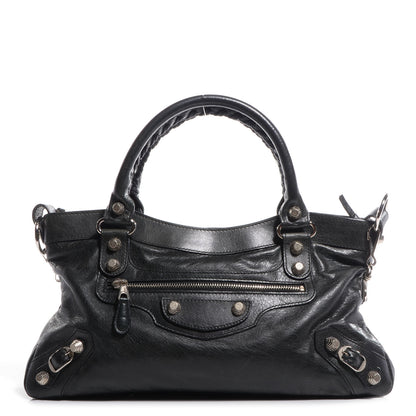 Balenciaga Agneau Giant 12 Silver Hardware First Black 1 of 10