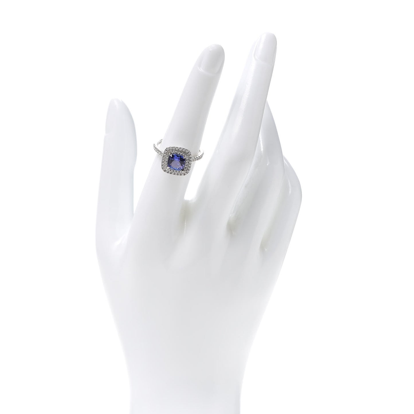 Platinum Diamond 2.02ct Tanzanite Soleste Ring 53 6.25