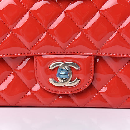 Chanel Patent Calfskin Quilted Mini Rectangular Flap Red 6 of 11