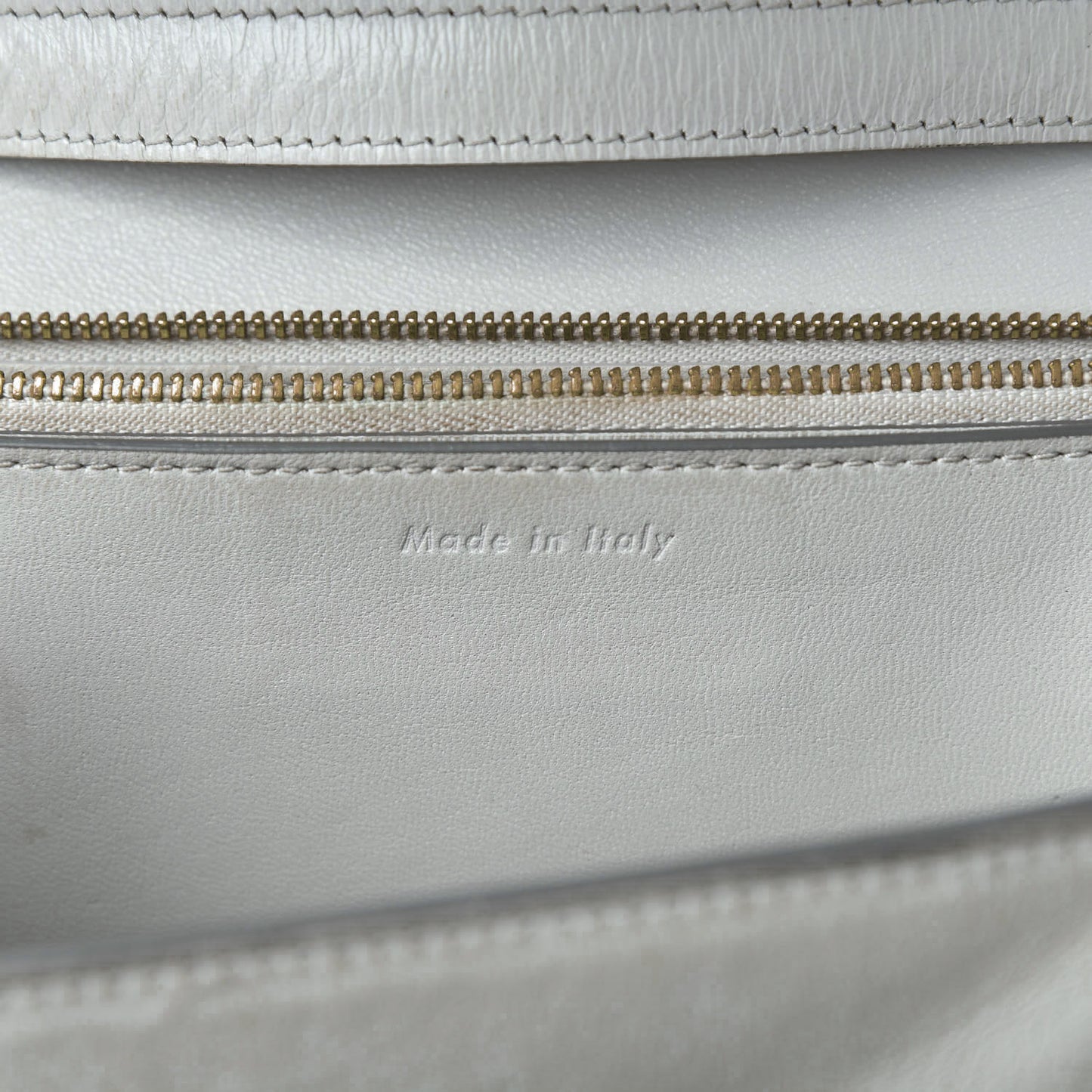 Liege Calfskin Medium Classic Box Flap Bag Pale Grey