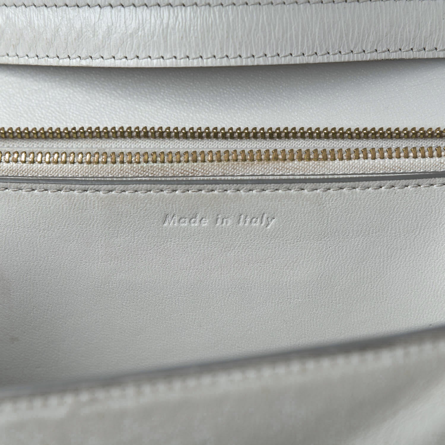 Celine Liege Calfskin Medium Classic Box Flap Bag Pale Grey 9 of 11