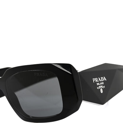 Prada Acetate Symbole Sunglasses SPR 17W Black 7 of 7