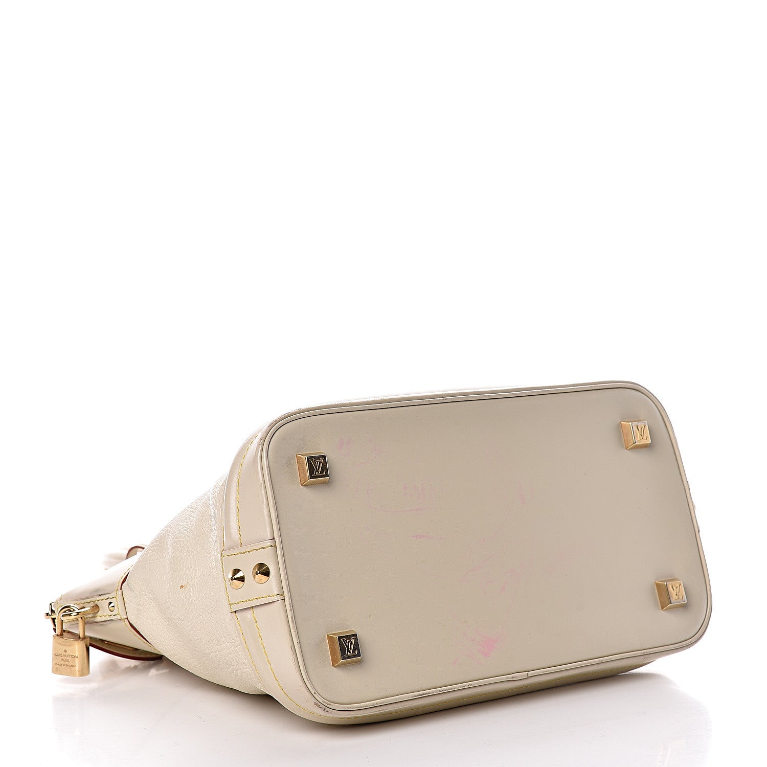 Louis Vuitton Suhali Lockit PM White 4 of 27