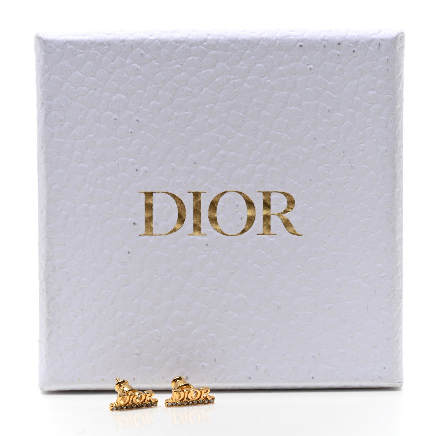 Christian Dior Crystal Dio(r)evolution Earrings Gold 4 of 4