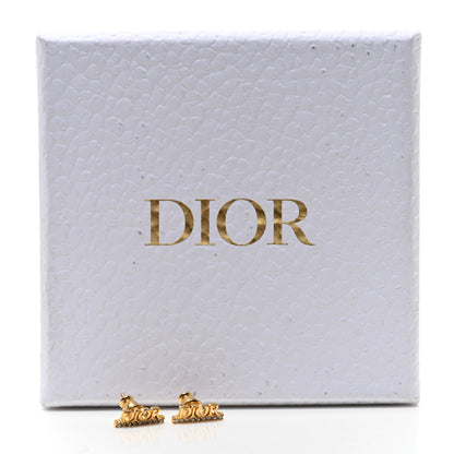 Christian Dior Crystal Dio(r)evolution Earrings Gold 4 of 4