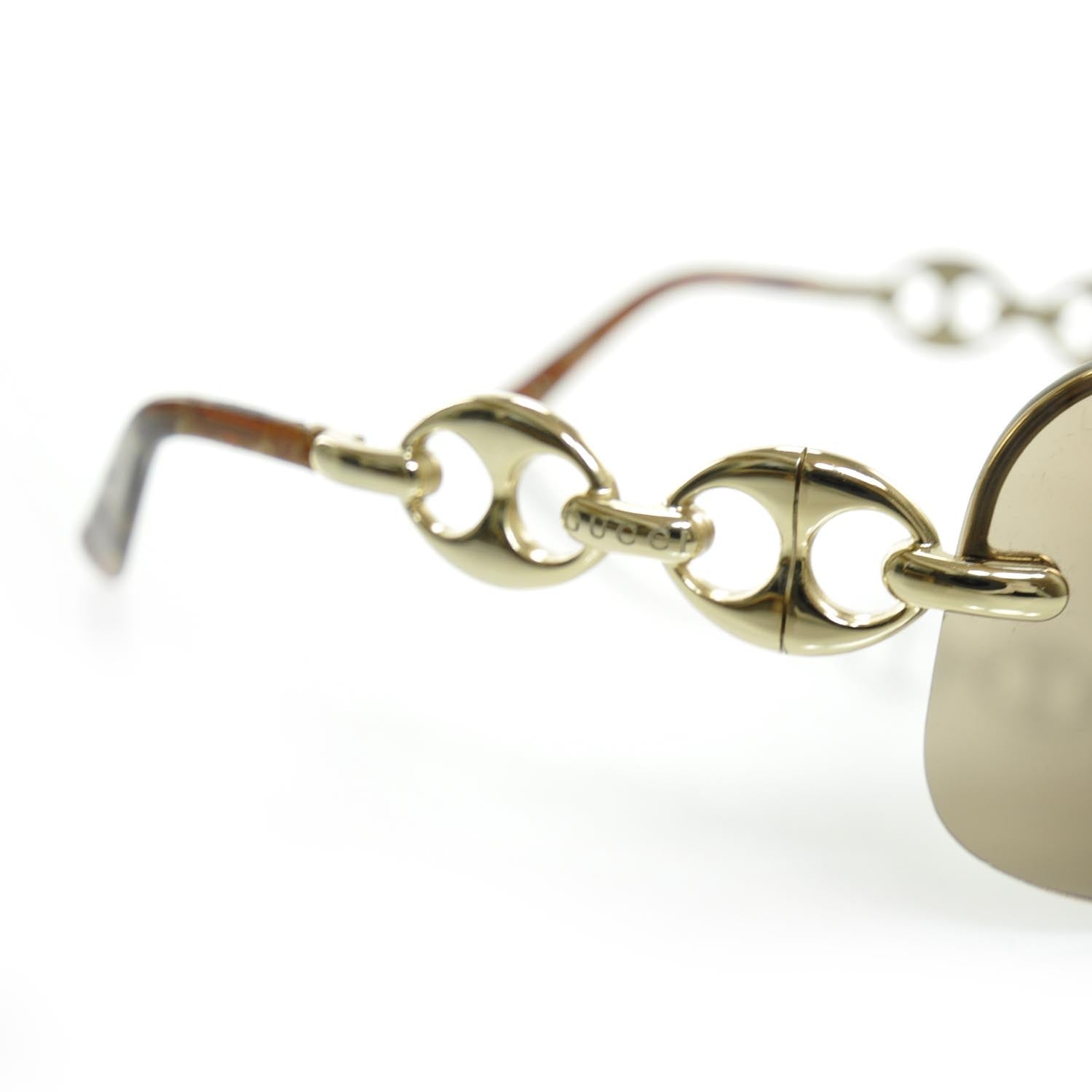 Gucci Semi Rimless Marina Chain Sunglasses 2772 S 5 of 7