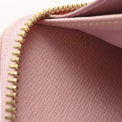 Louis Vuitton Damier Azur Zippy Wallet Rose Ballerine 7 of 7