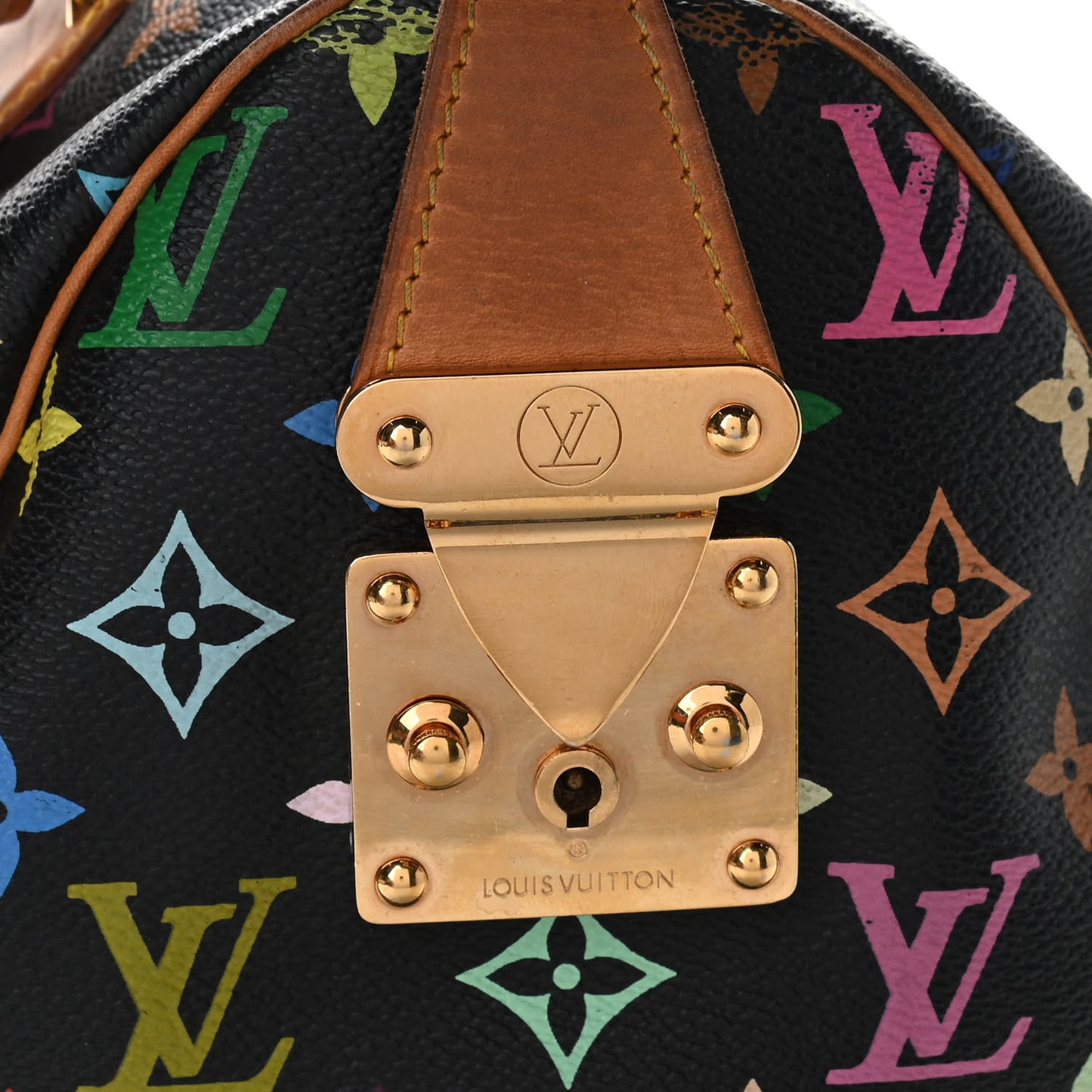 Monogram Multicolor Speedy 30 Black