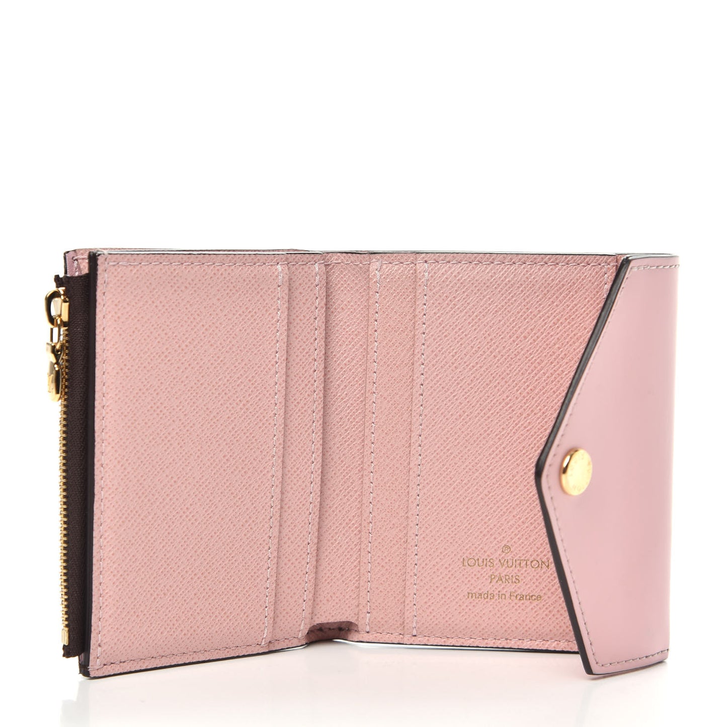 Monogram Zoe Wallet Rose Ballerine