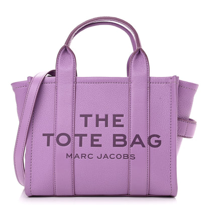 Marc Jacobs Grained Calfskin Small The Tote Bag Regal Orchid 1 of 16