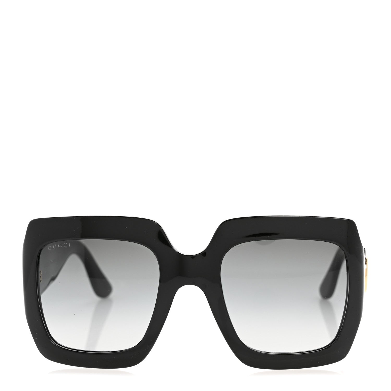Gucci Acetate Square Frame Sunglasses GG0053S Black 2 of 8