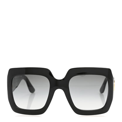 Gucci Acetate Square Frame Sunglasses GG0053S Black 2 of 8