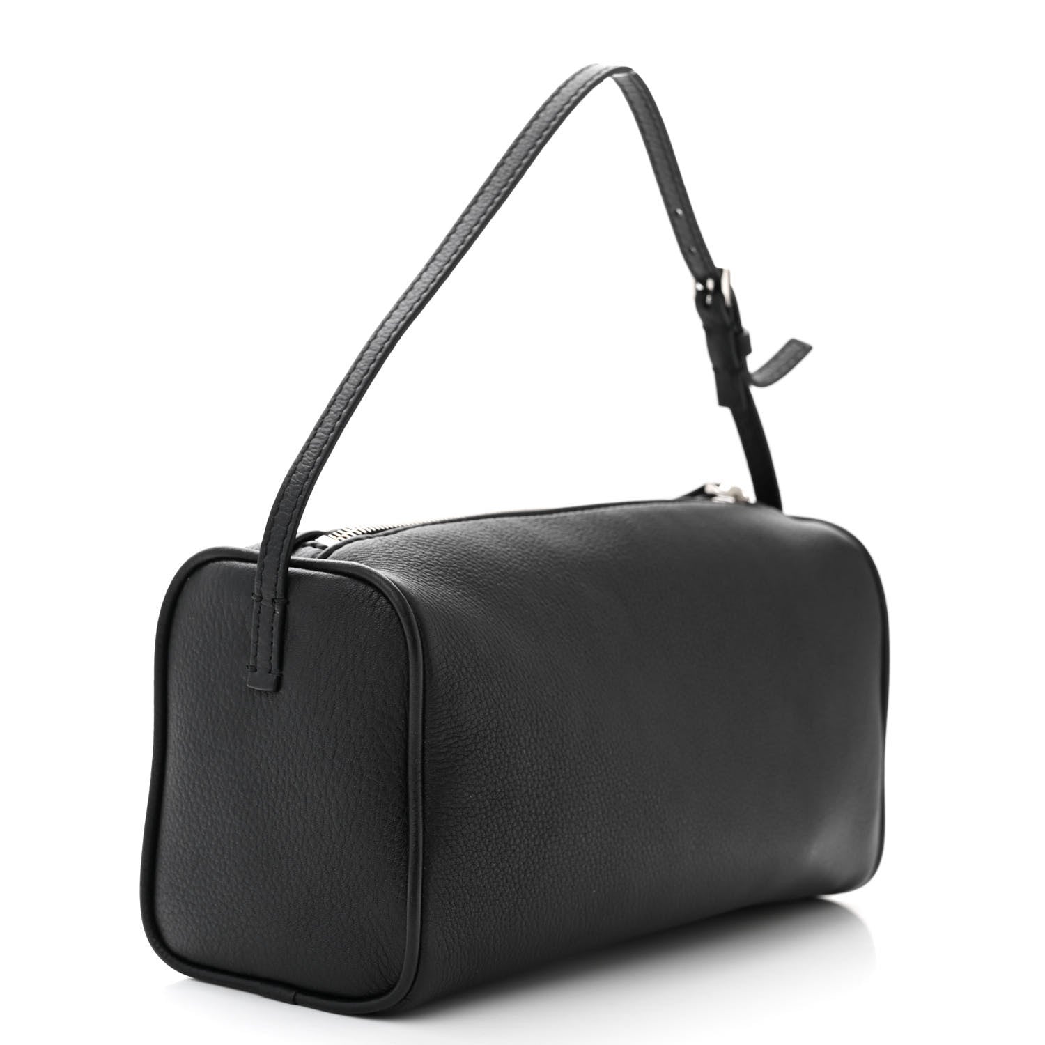 The Row Grained Calfskin 90's Bag Black 3 of 9