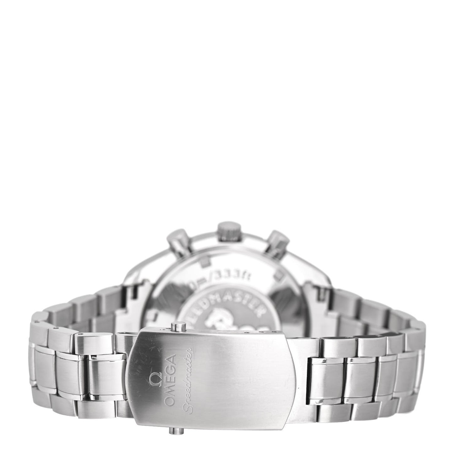 Stainless Steel 40mm Speedmaster Date Automatic Watch White 3211.31.00