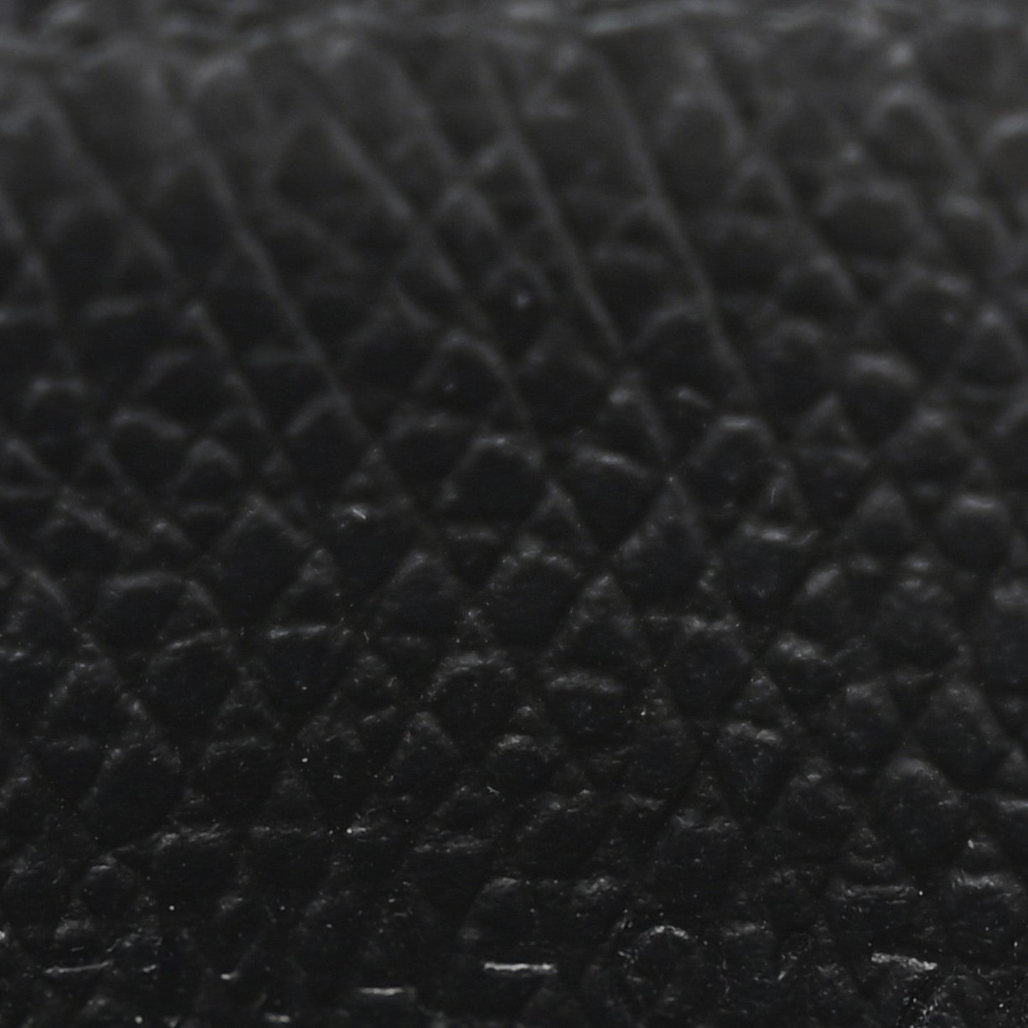 Grained Calfskin Cannage Diorama Wallet Black