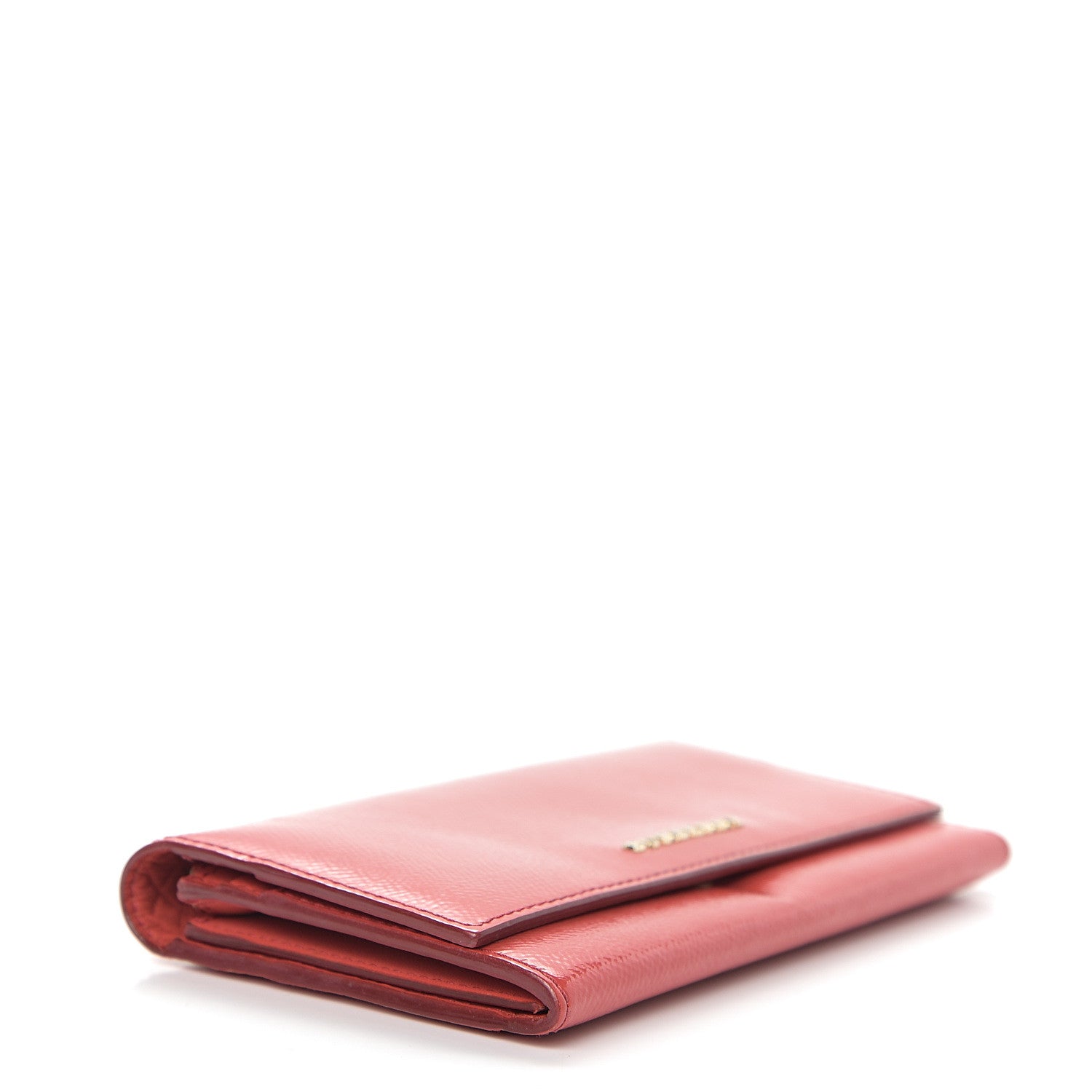 Burberry Patent Continental Wallet Red 3 of 5