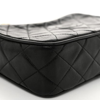 Chanel Lambskin Quilted Tassel Camera Case Black 10 of 12