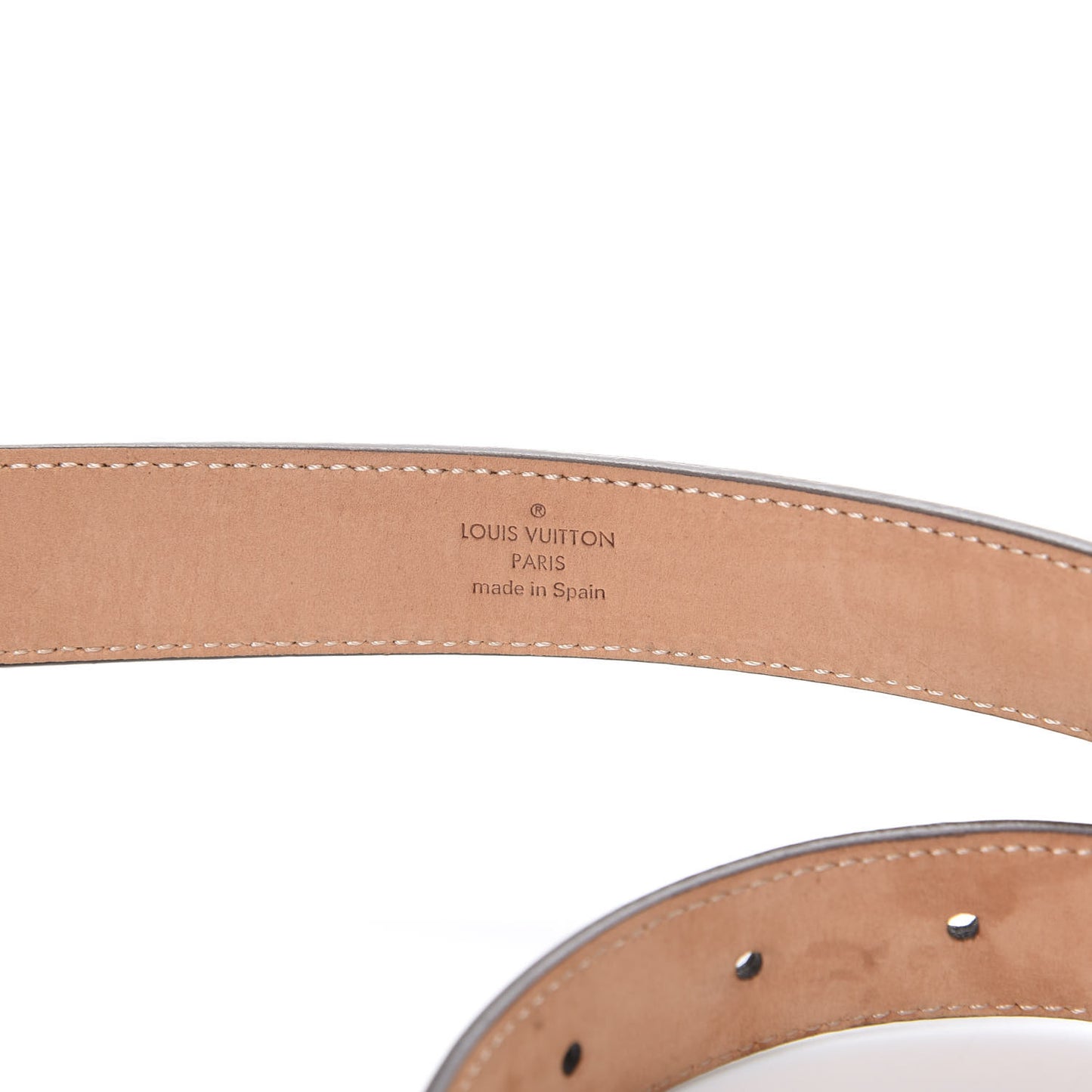 Damier Ebene Mini 25mm Belt 80 32