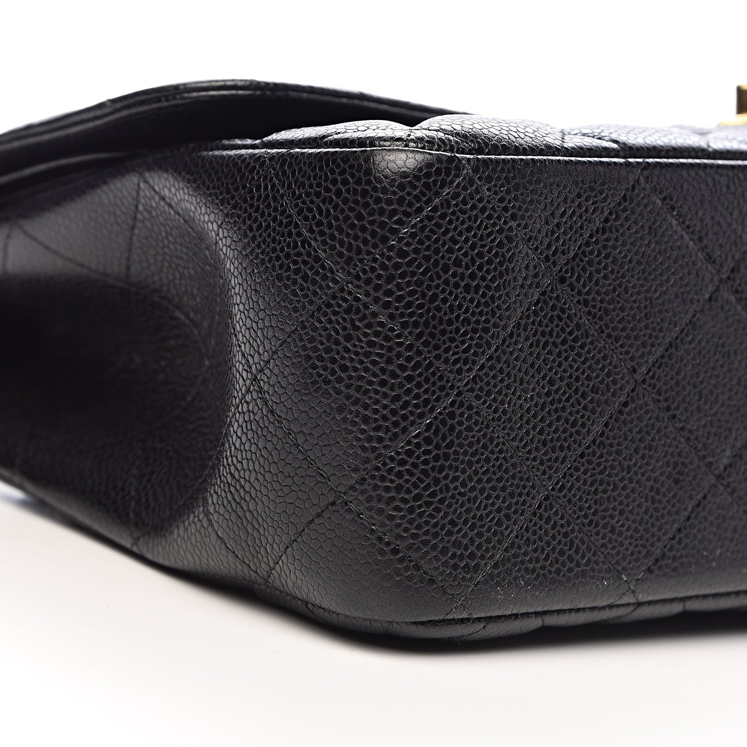 Chanel Caviar Quilted Jumbo Double Flap Black 8 of 14
