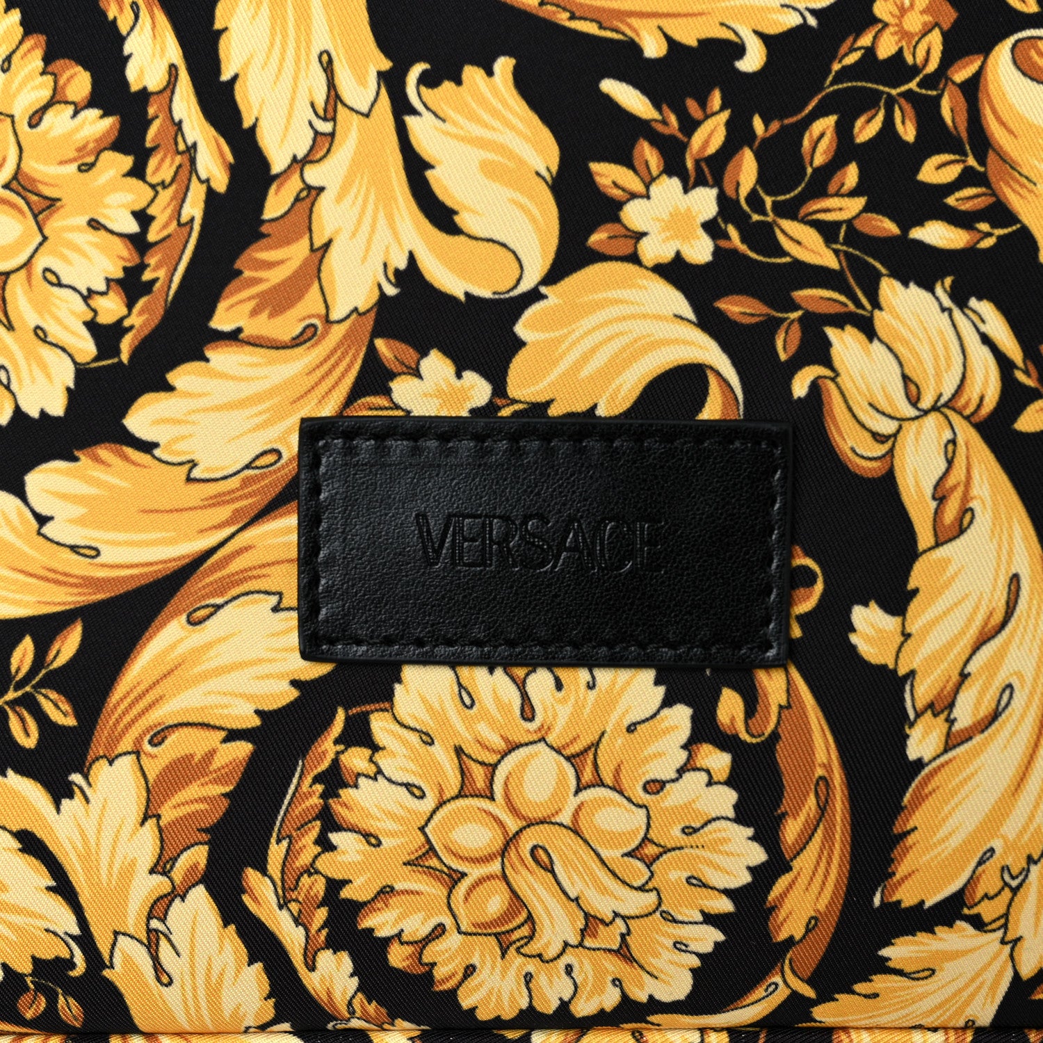 Versace Nylon Baroque Diaper Bag Black 9 of 9