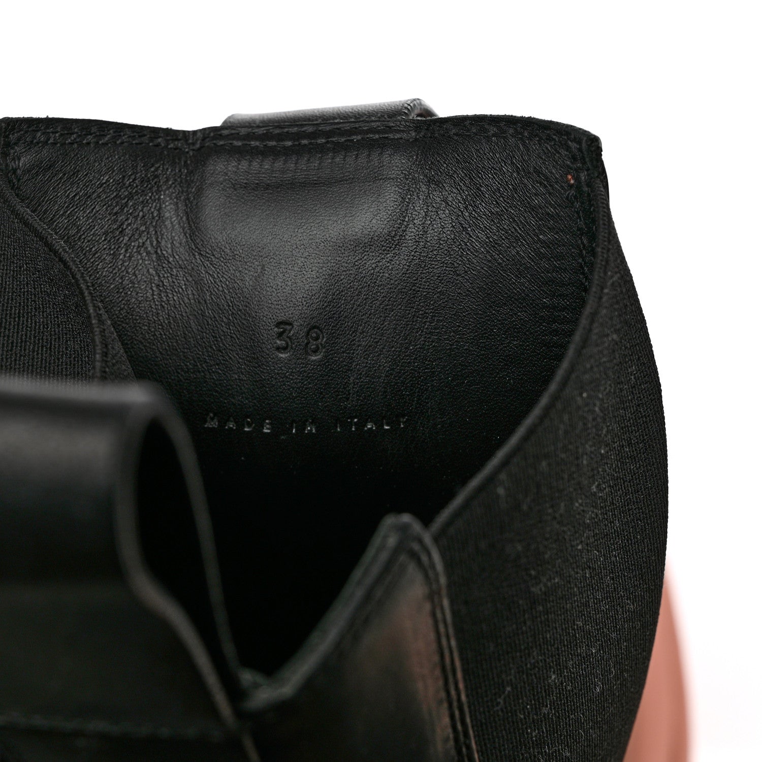 Bottega Veneta Calfskin The Tire Chelsea Boots 38 Black Peachy 6 of 11