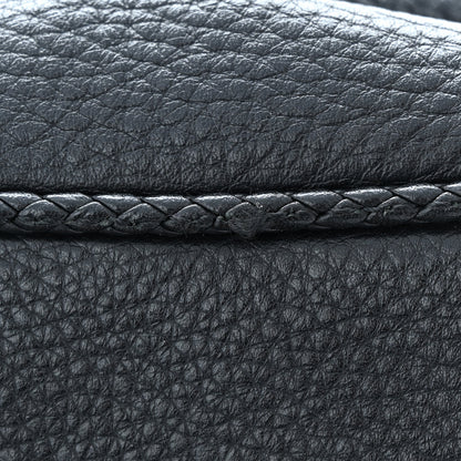 Christian Dior Pebbled Calfskin Mini Gaucho Crossbody Bag Black 12 of 15