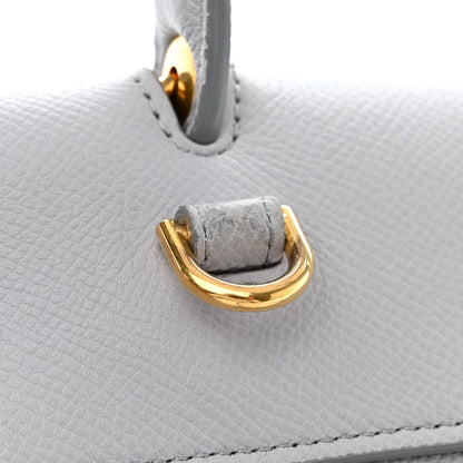 Celine Grained Calfskin Micro Belt Bag Cloud 13 of 14