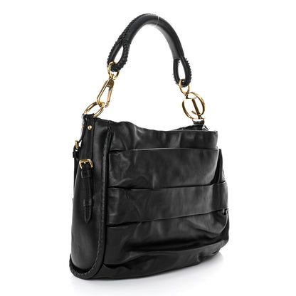Christian Dior Lambskin Medium Libertine Hobo Black 3 of 10