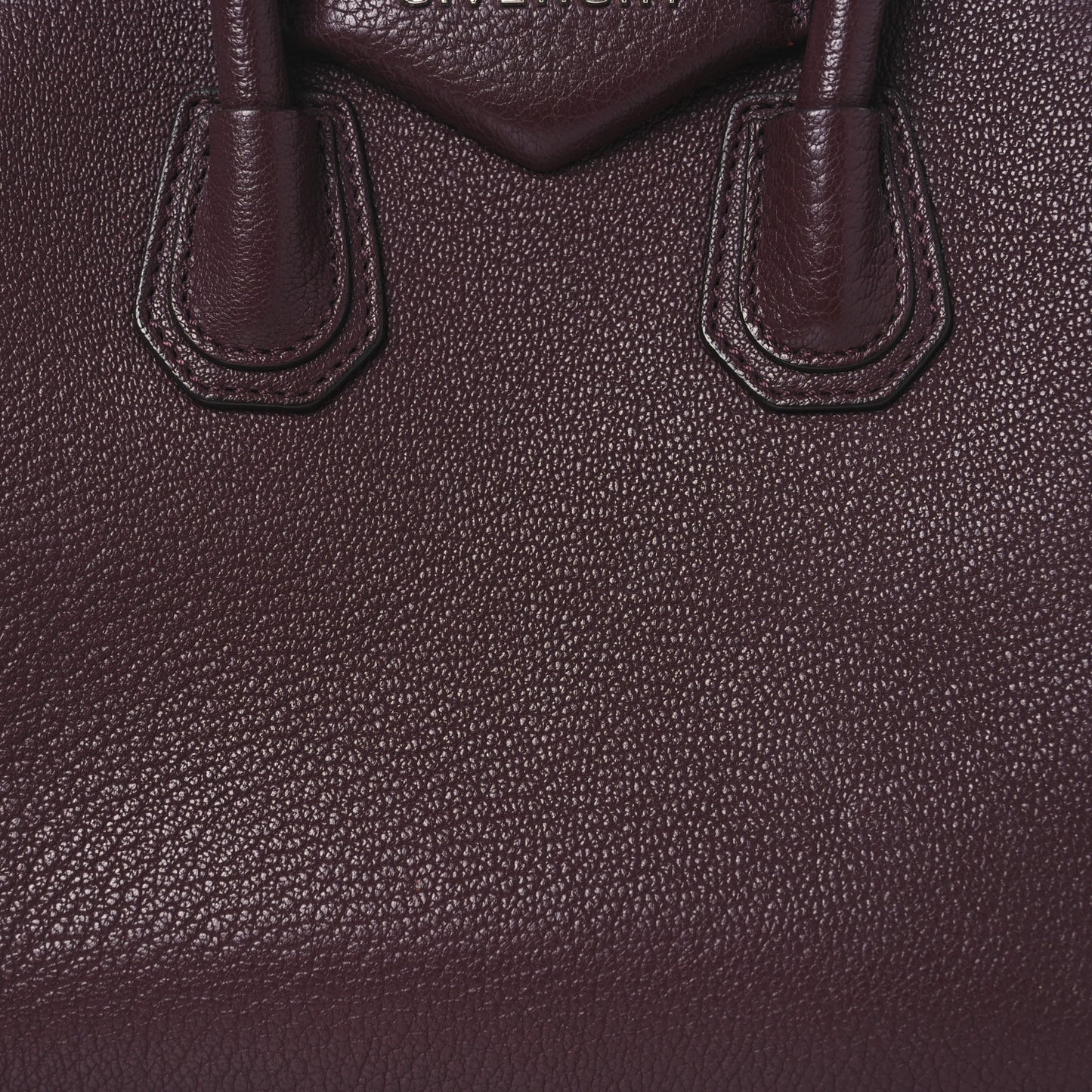 Sugar Goatskin Mini Antigona Oxblood