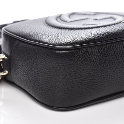 Gucci Pebbled Calfskin Small Soho Disco Bag Black 8 of 9