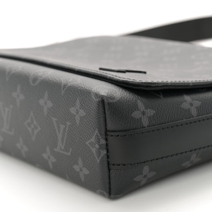 Louis Vuitton Monogram Eclipse District PM Black 9 of 10