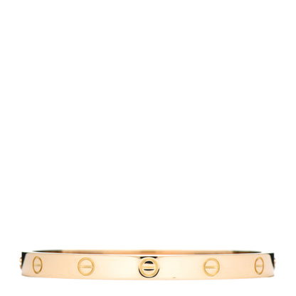 Cartier 18K Yellow Gold LOVE Bracelet 18 3 of 5