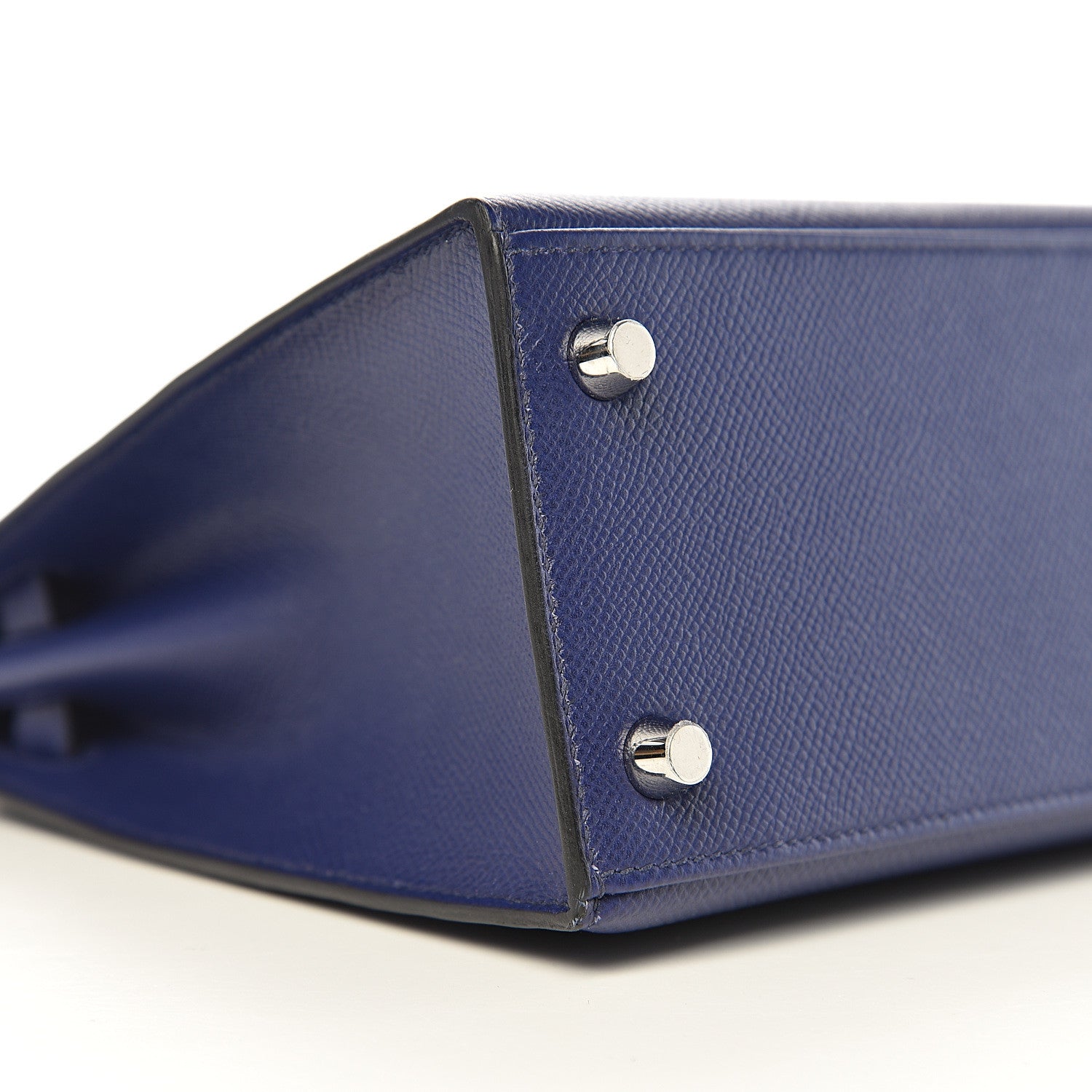 Hermes Epsom Kelly Sellier 25 Bleu Encre 7 of 10