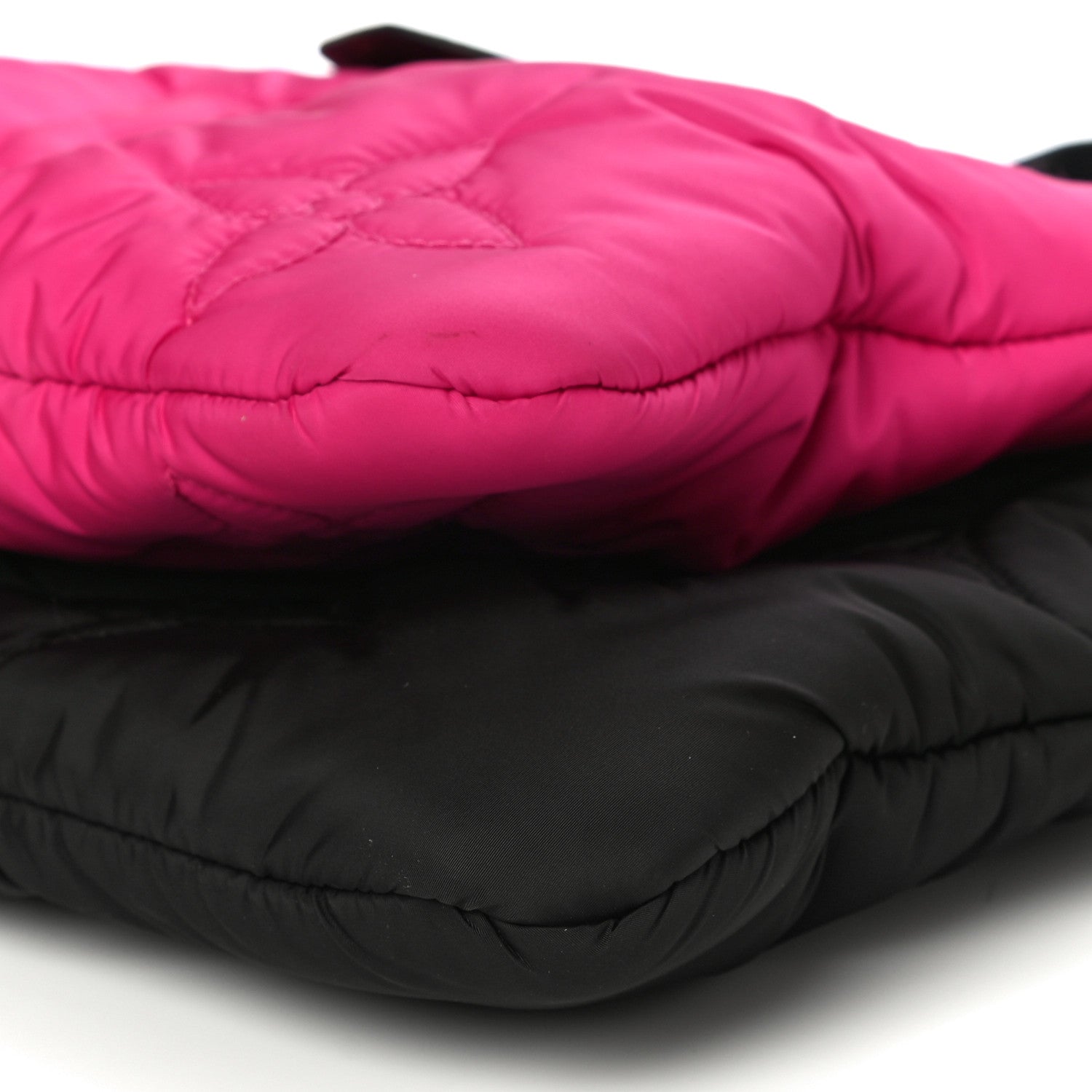 Louis Vuitton Econyl Monogram Pillow Maxi Multi Pochette Accessories Black Fuchsia 10 of 11