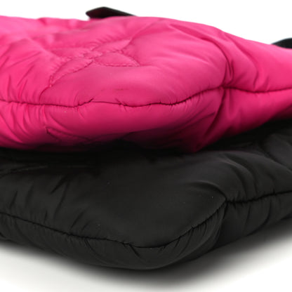 Louis Vuitton Econyl Monogram Pillow Maxi Multi Pochette Accessories Black Fuchsia 10 of 11
