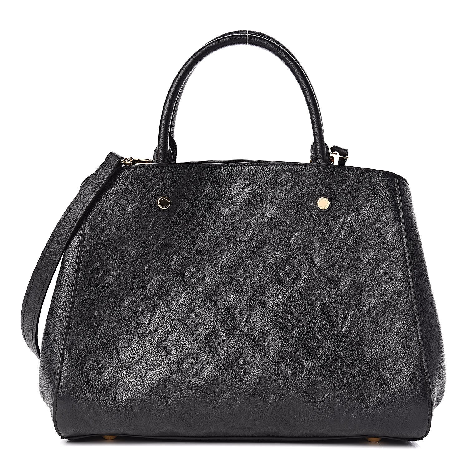 Louis Vuitton Empreinte Montaigne MM Black 1 of 11